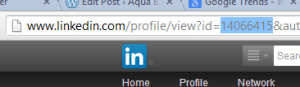 Finding LinkedIn's ID URL